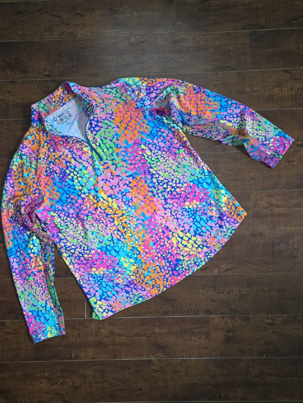 Ibkul Lessie Long Sleeve 1/4 Zip Golf Top Size XL